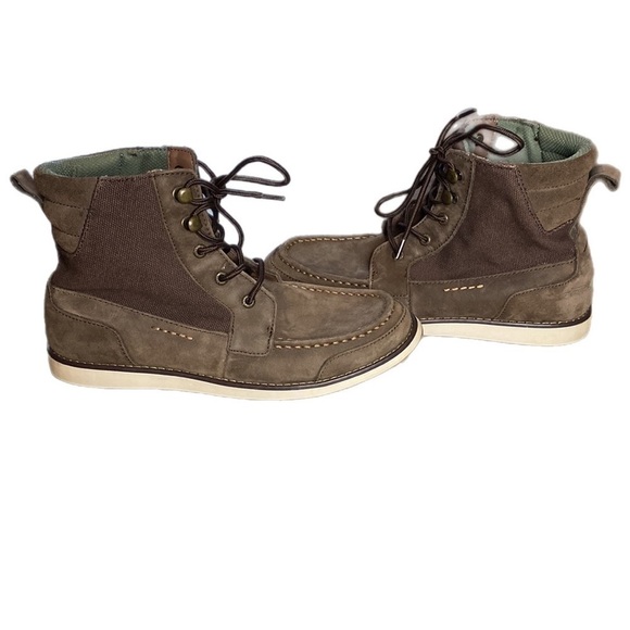 SPERRY DOCKYARD BOOT oiled leather and canvas - Picture 5 of 11